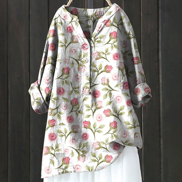 Juliette™ | Robe chemise fleurie