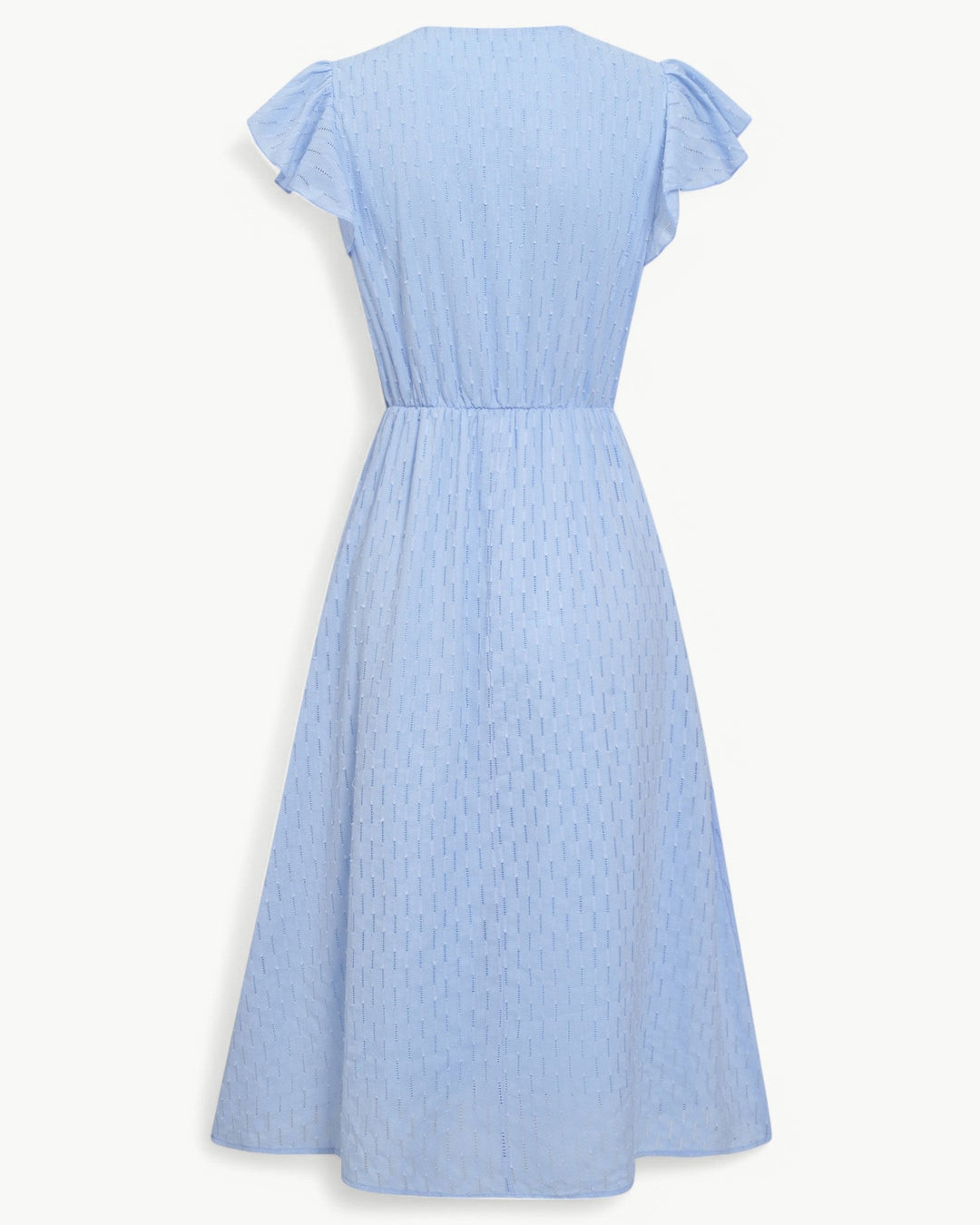 Zella™ | Robe midi élégante à col en V