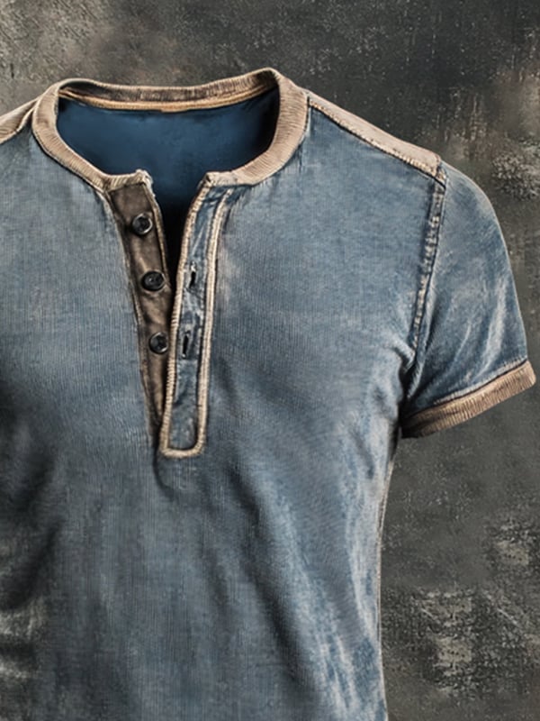 Henry™ | Haut Henley décontracté