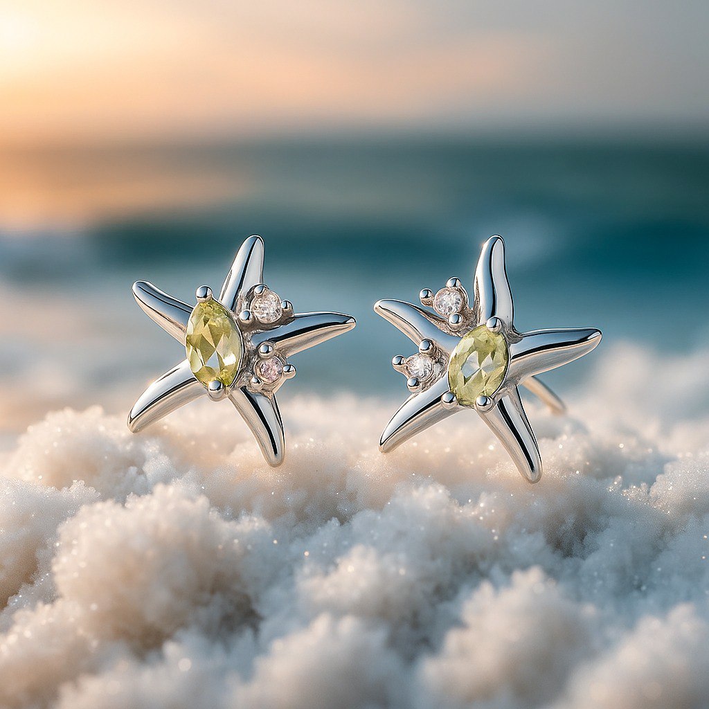 Coralia | Boucles d'oreilles Étoile de Mer