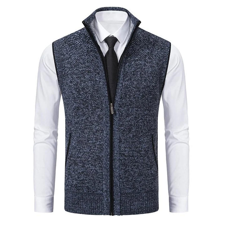 Aiden™ | Gilet polaire tricoté sans manches