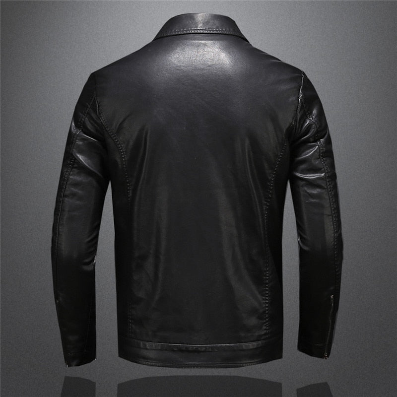 Riccardo™ - Blouson moderne en cuir