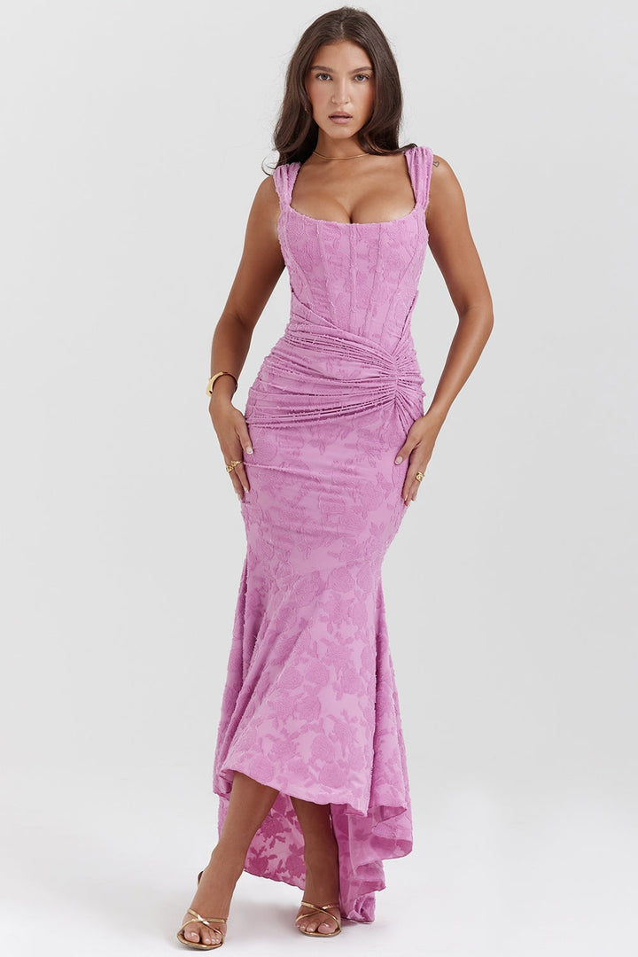 Lilaa™ | Robe longue à corset, élégante et sophistiquée