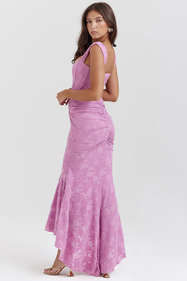 Lilaa™ | Robe longue à corset, élégante et sophistiquée