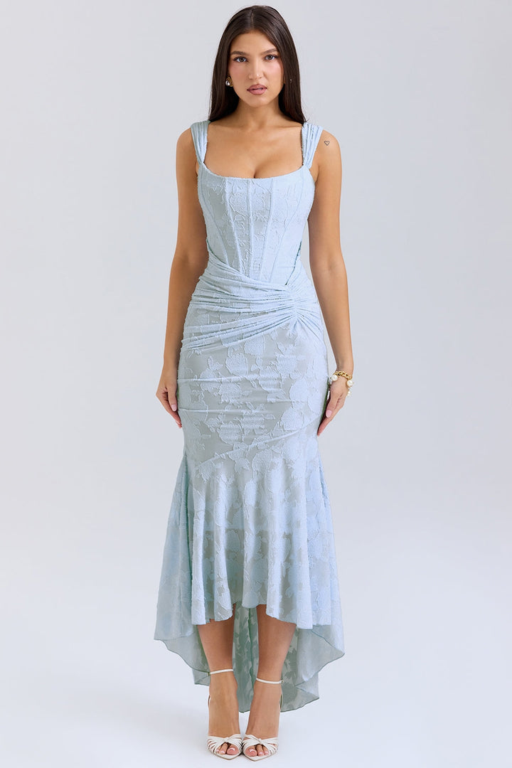 Lilaa™ | Robe longue à corset, élégante et sophistiquée
