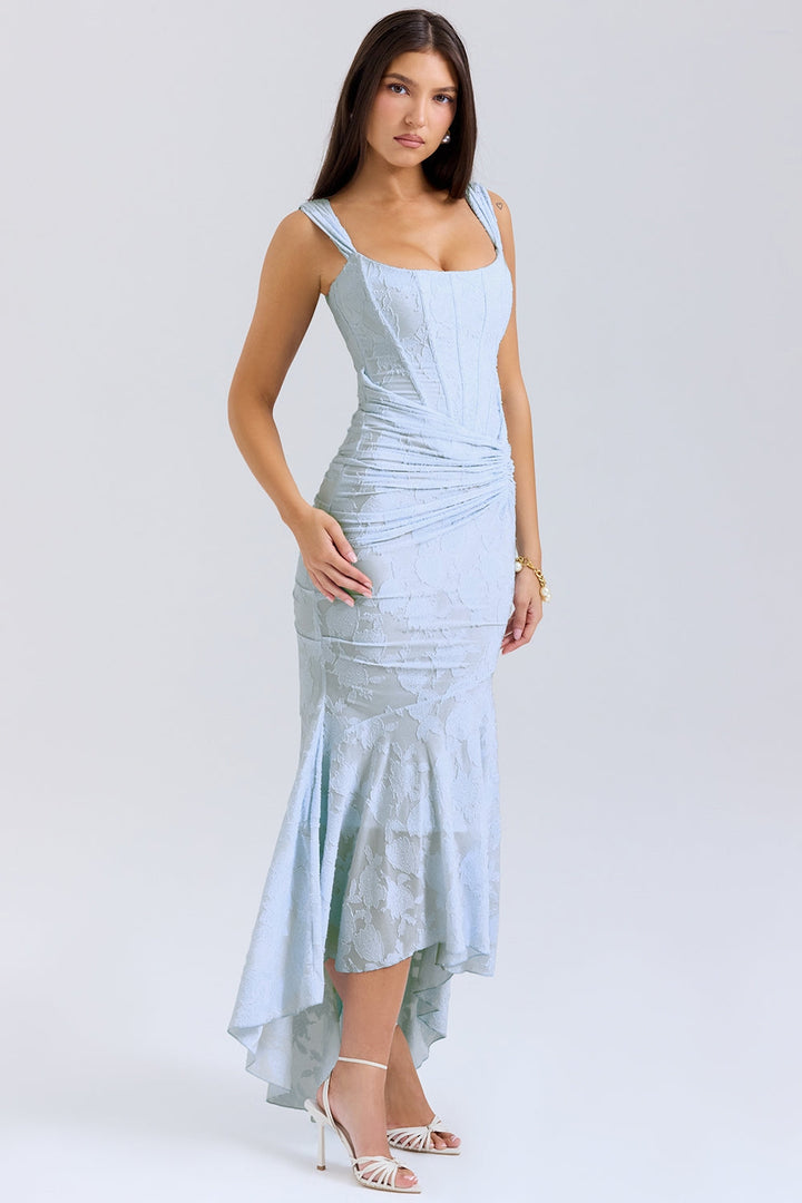 Lilaa™ | Robe longue à corset, élégante et sophistiquée