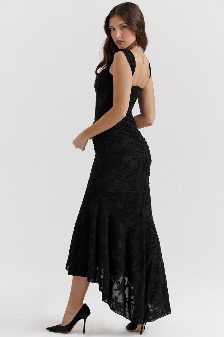 Lilaa™ | Robe longue à corset, élégante et sophistiquée