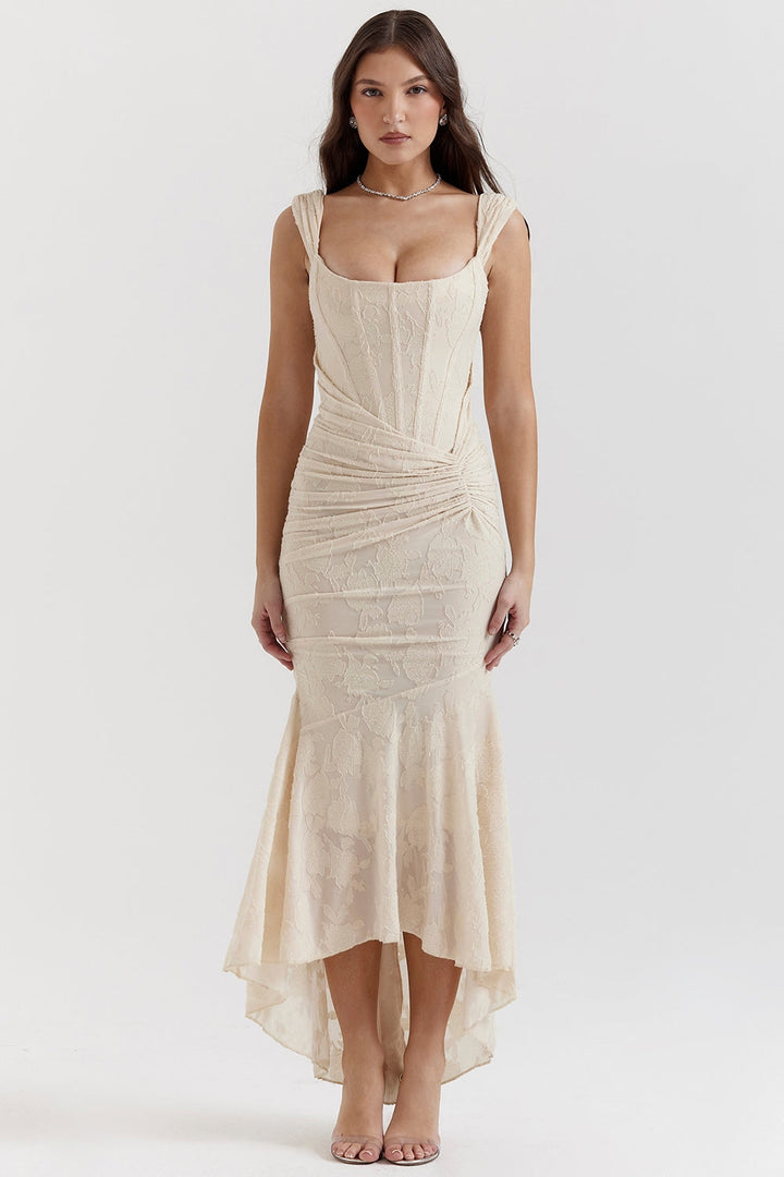 Lilaa™ | Robe longue à corset, élégante et sophistiquée