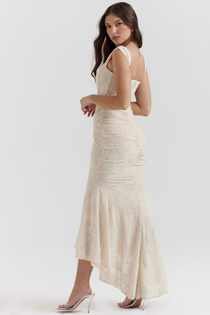 Lilaa™ | Robe longue à corset, élégante et sophistiquée
