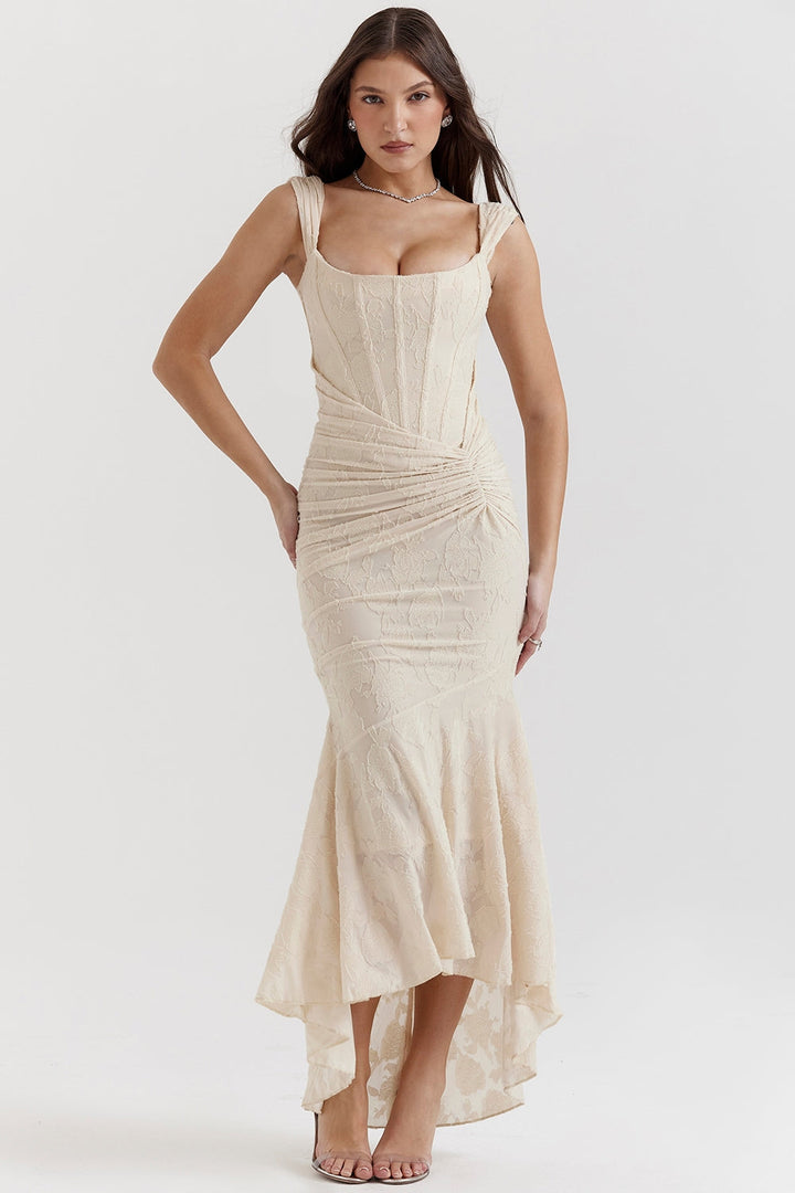 Lilaa™ | Robe longue à corset, élégante et sophistiquée