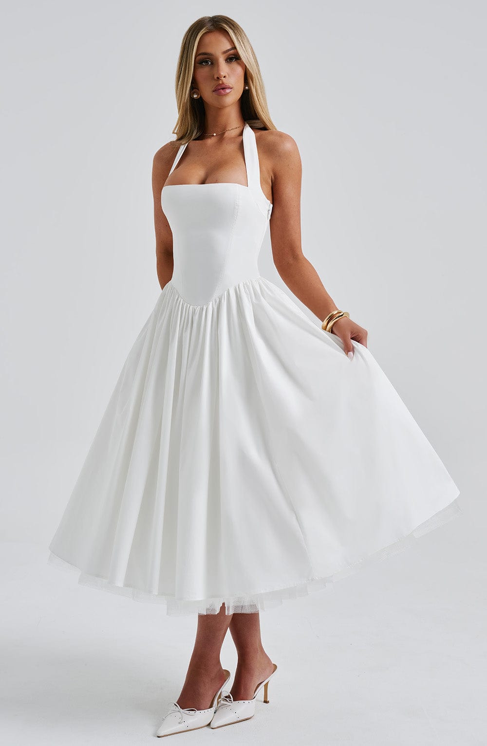 Cressida™ | Élégante Robe Midi Polyvalente