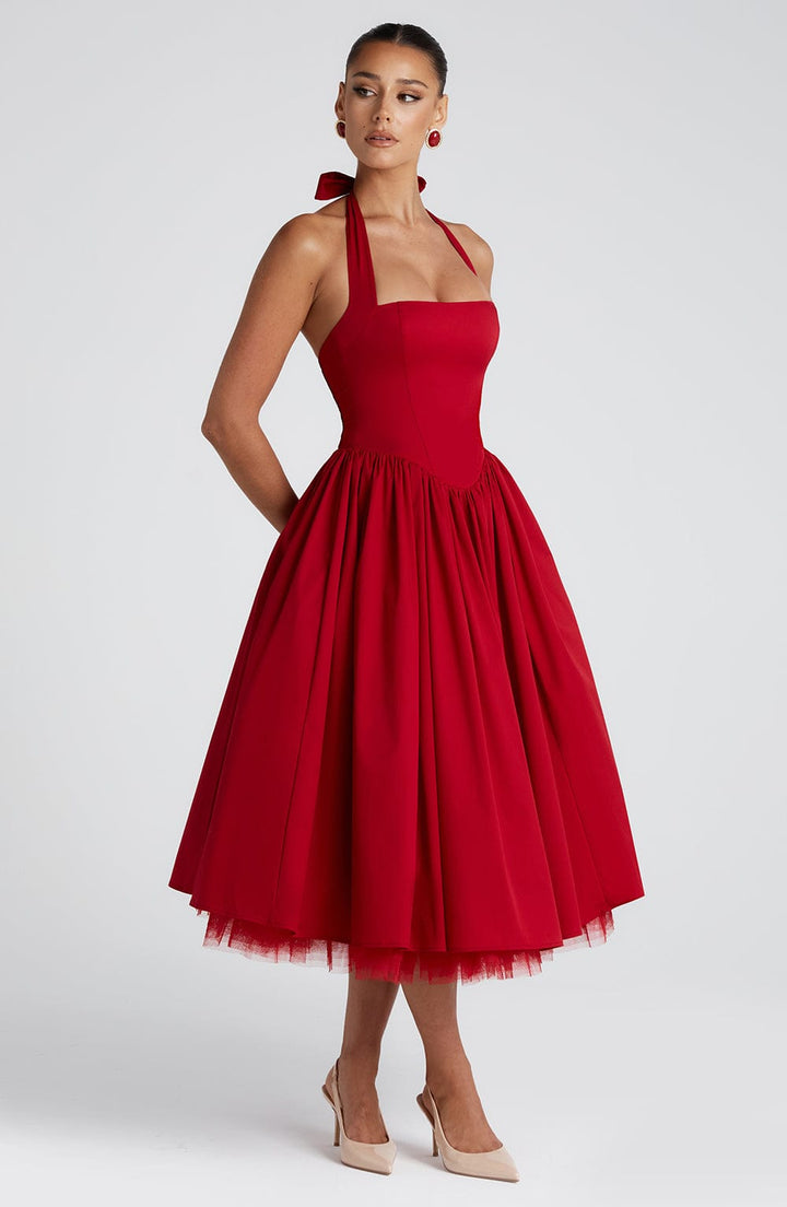 Cressida™ | Élégante Robe Midi Polyvalente