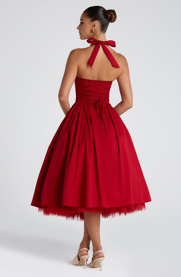 Cressida™ | Élégante Robe Midi Polyvalente