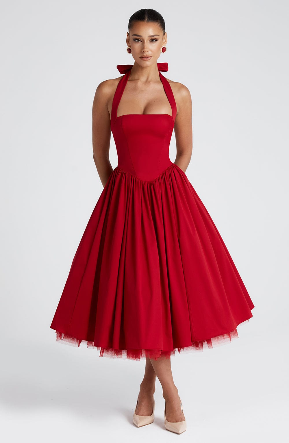 Cressida™ | Élégante Robe Midi Polyvalente
