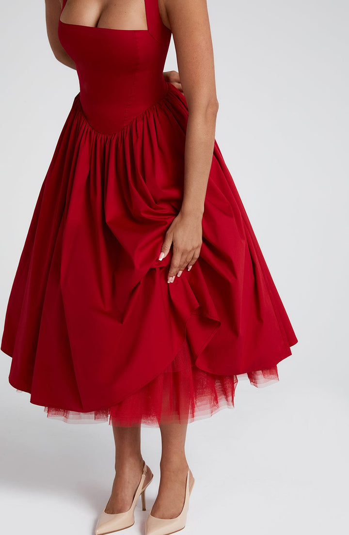 Cressida™ | Élégante Robe Midi Polyvalente