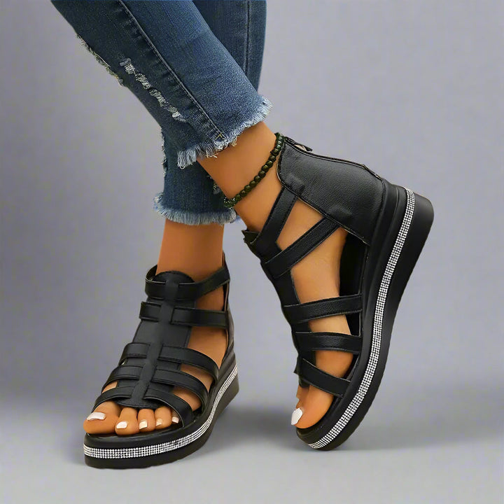 Minerva | Sandales à talons élégantes pour un confort toute la journée