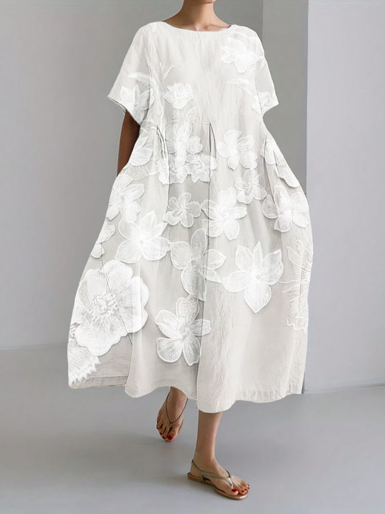 Cirelle™ - Robe Élégante à Imprimé Floral