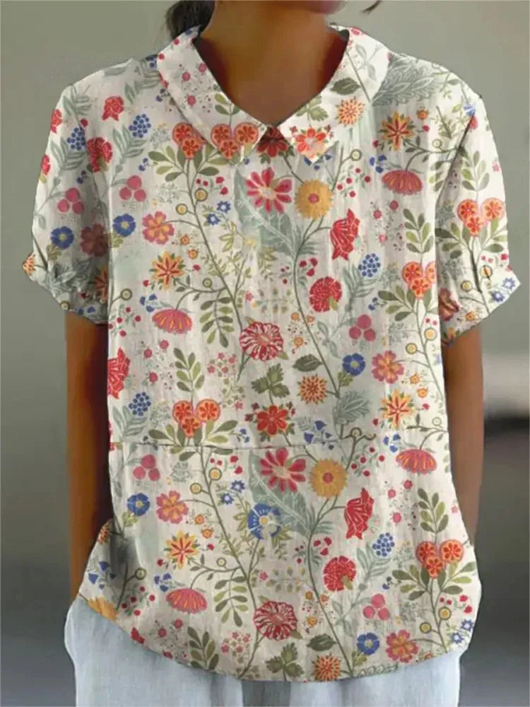 Nilo™ | Blouse élégante avec design floral