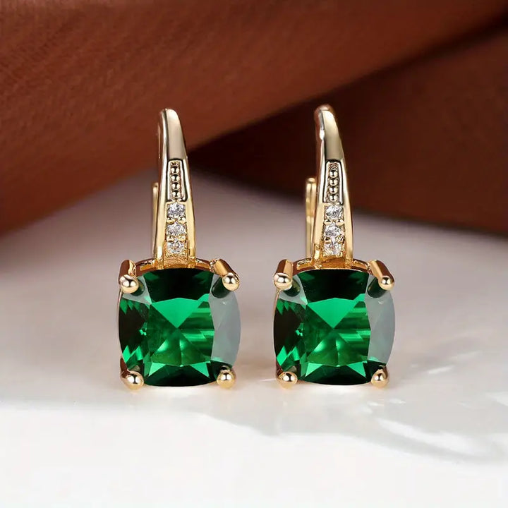 Boucles d'oreilles en pierre mystique