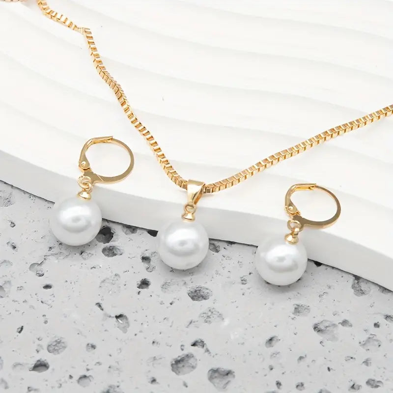 Ensemble de boucles d'oreilles en pierre Dara Brillanne
