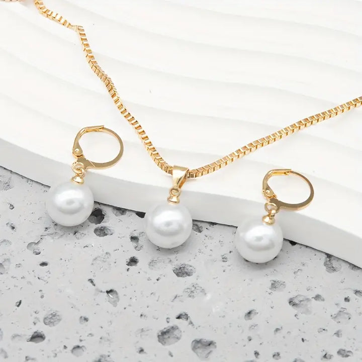 Ensemble de boucles d'oreilles en pierre Dara Brillanne