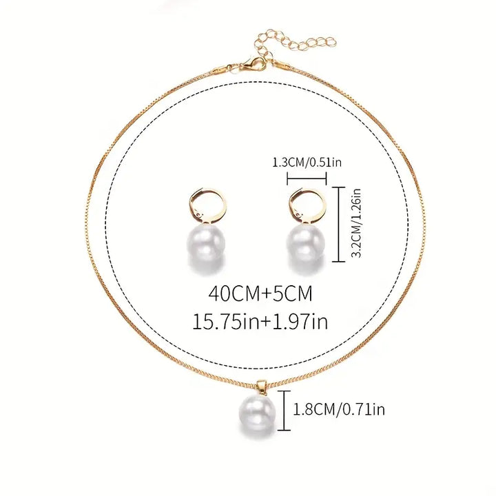 Ensemble de boucles d'oreilles en pierre Dara Brillanne