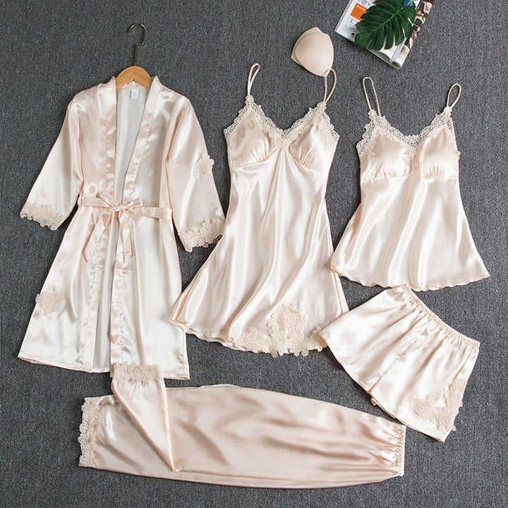 Zarek™ | Robe de nuit sexy 5 pièces pour la Saint-Valentin