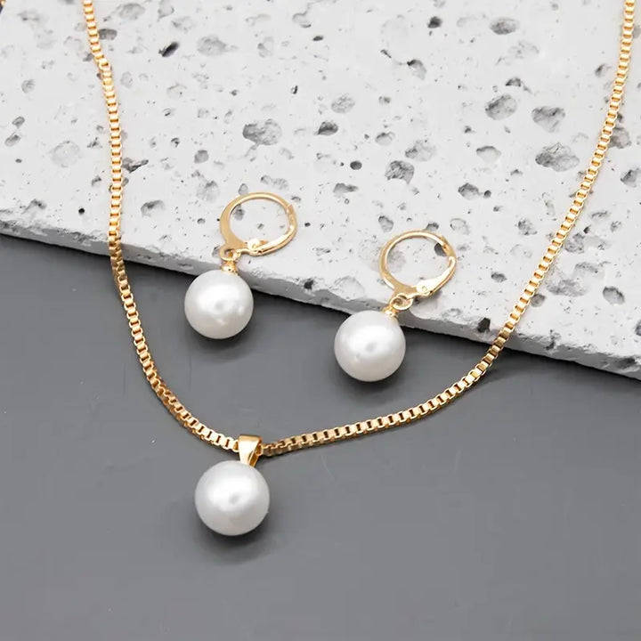 Ensemble de boucles d'oreilles en pierre Dara Brillanne