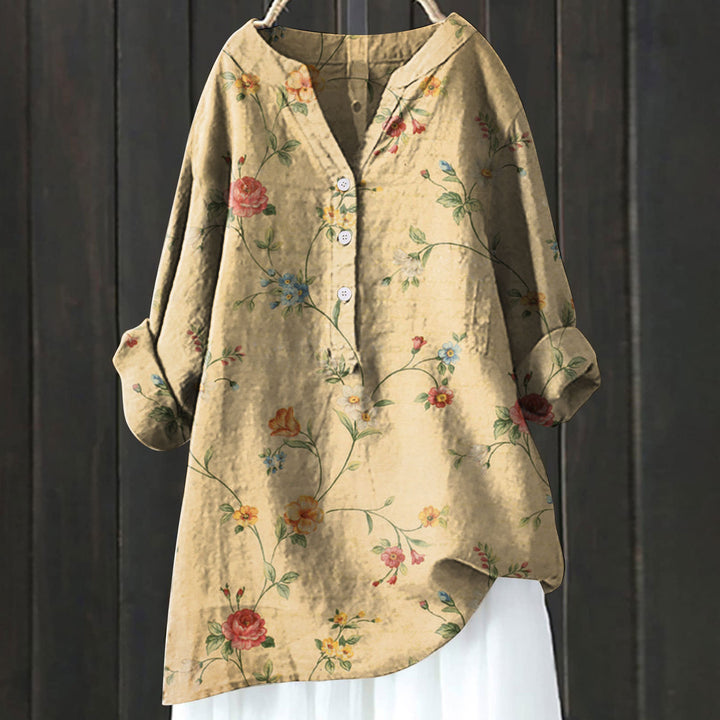 Juliette™ | Robe chemise fleurie