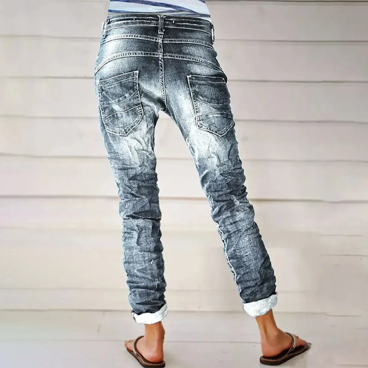 Rheya™| Pantalon Stretch Élégant pour Style et Confort