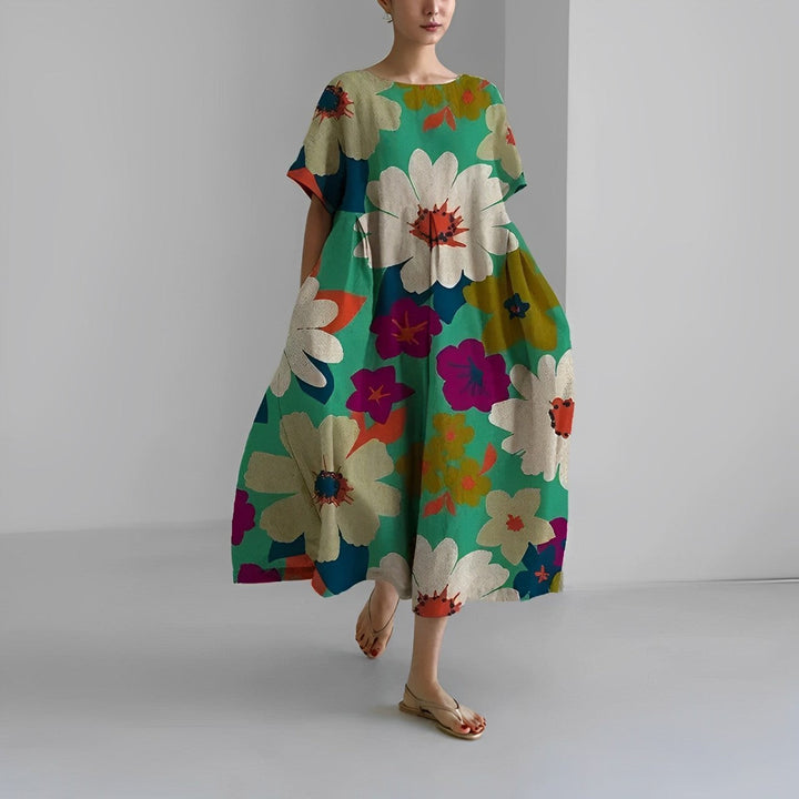 Lorvian™ | Robe Bohème Fleurie Élégante