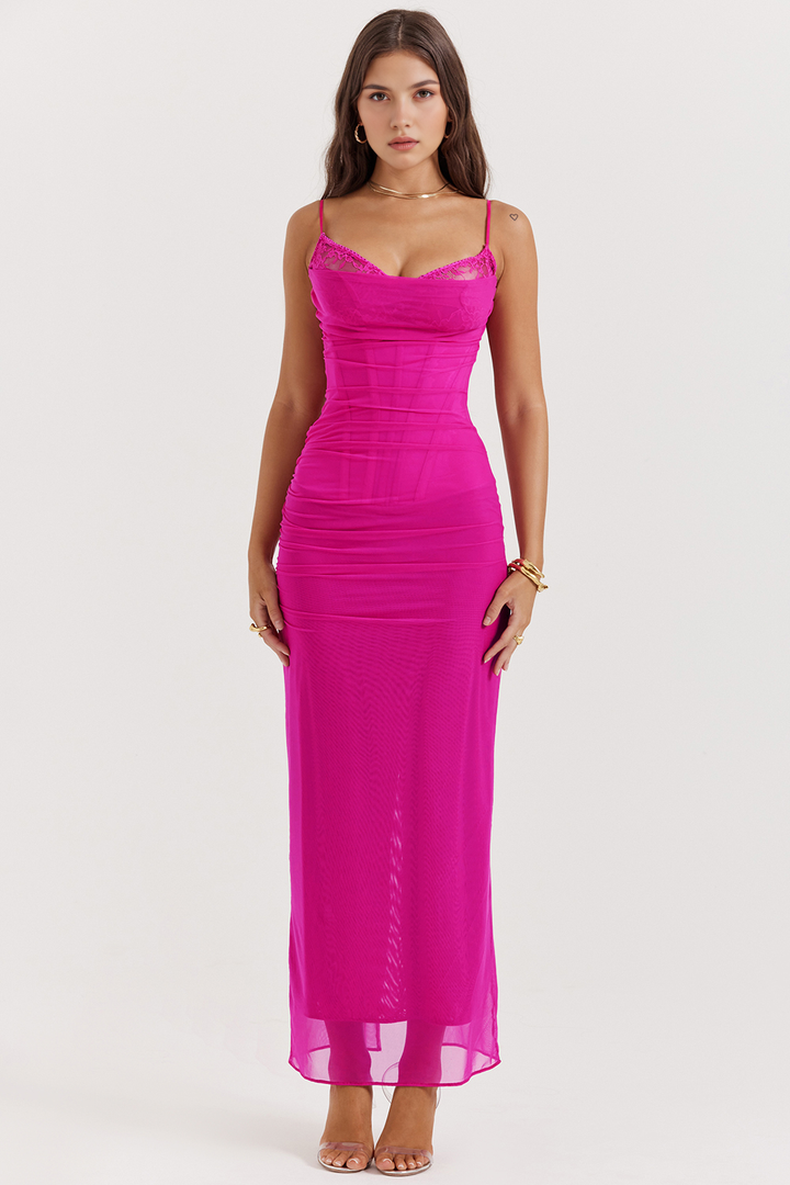 AURELIA - Robe en Dentelle Mesh