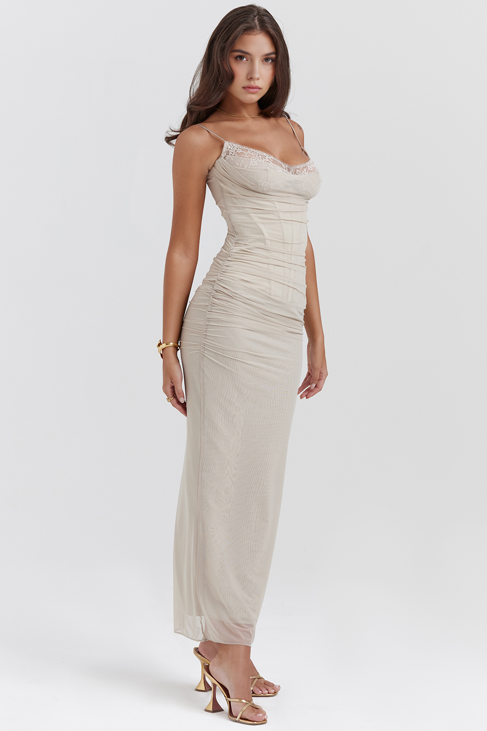 AURELIA - Robe en Dentelle Mesh