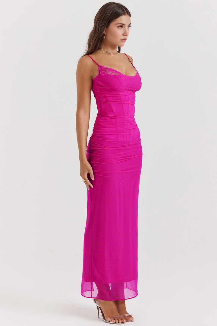 AURELIA - Robe en Dentelle Mesh