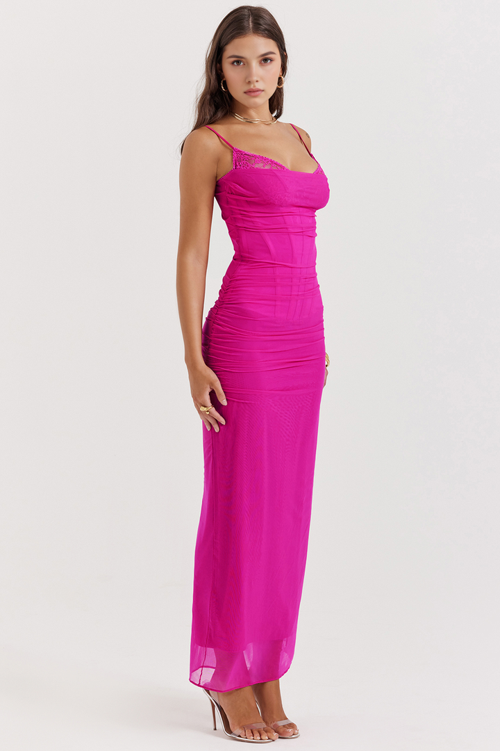 AURELIA - Robe en Dentelle Mesh