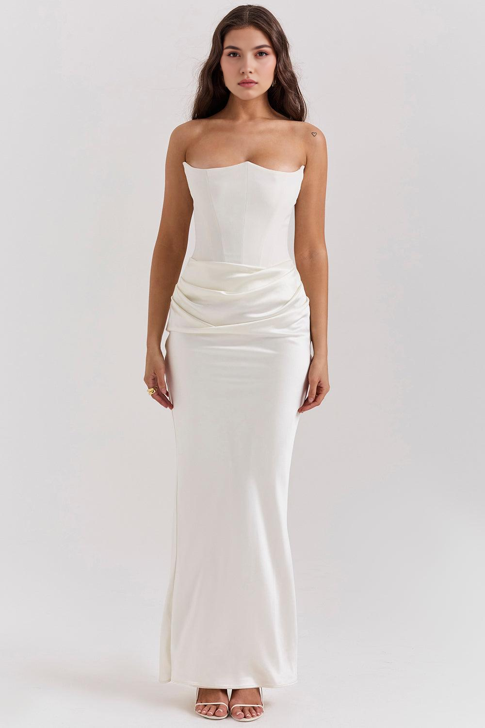 SERENE - Robe en satin