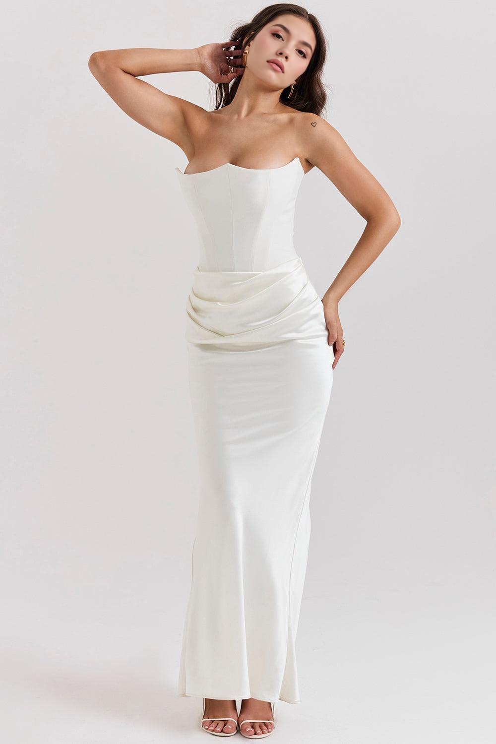 SERENE - Robe en satin