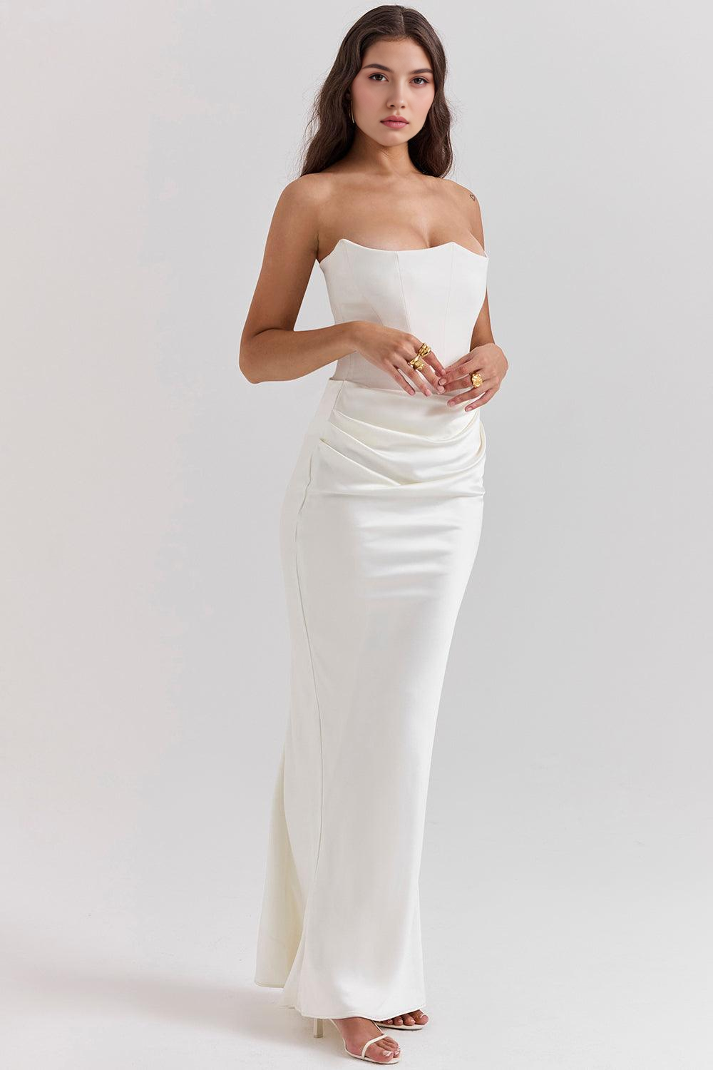 SERENE - Robe en satin