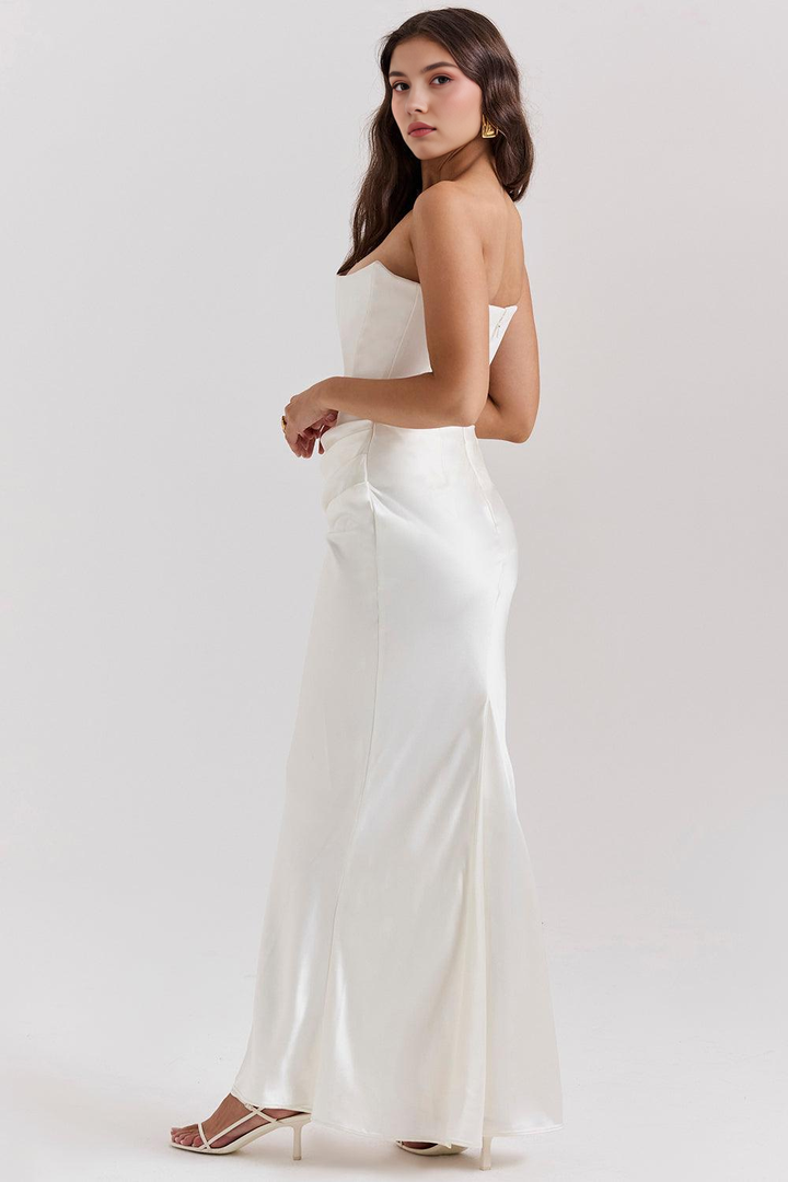SERENE - Robe en satin