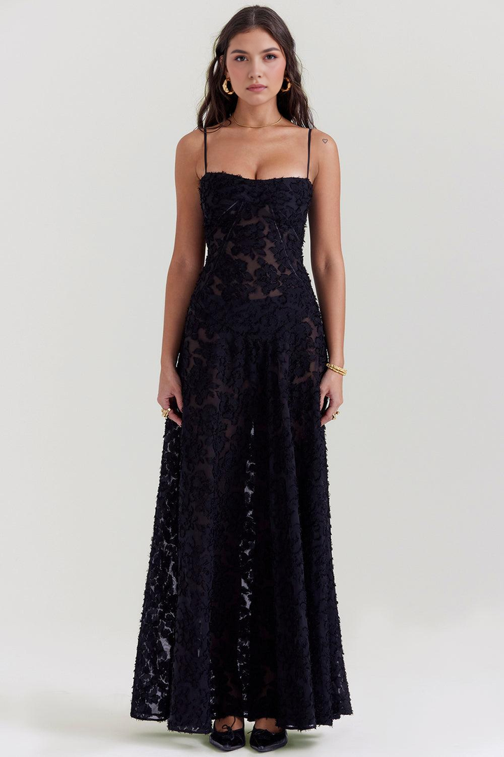 NOIR - Robe de Soirée Seren