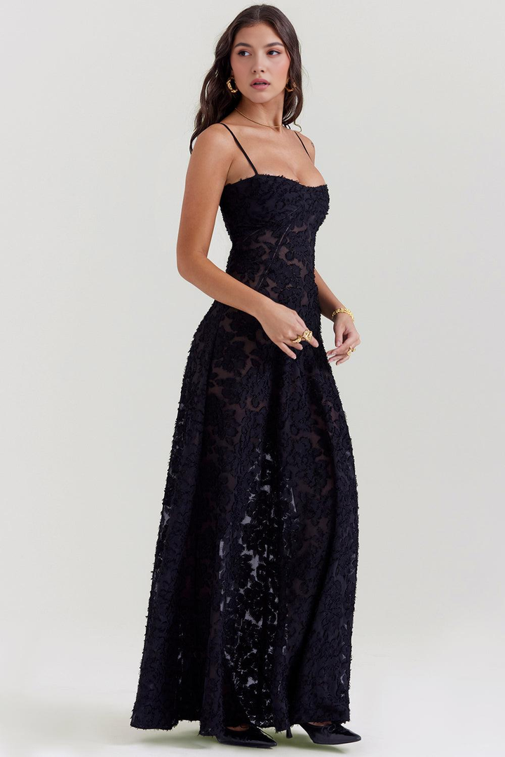NOIR - Robe de Soirée Seren