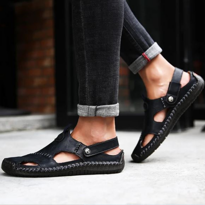 Anke™ | Sandales en cuir orthopédique