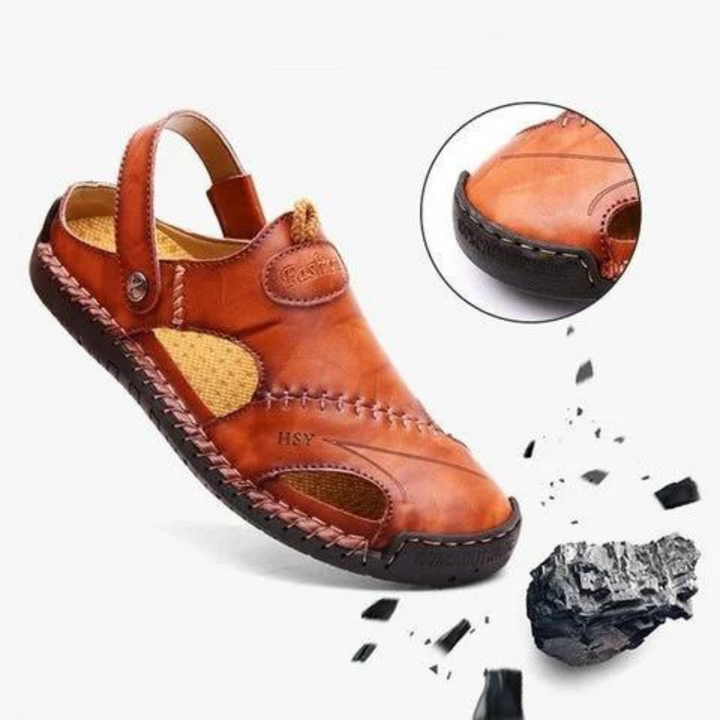 Anke™ | Sandales en cuir orthopédique