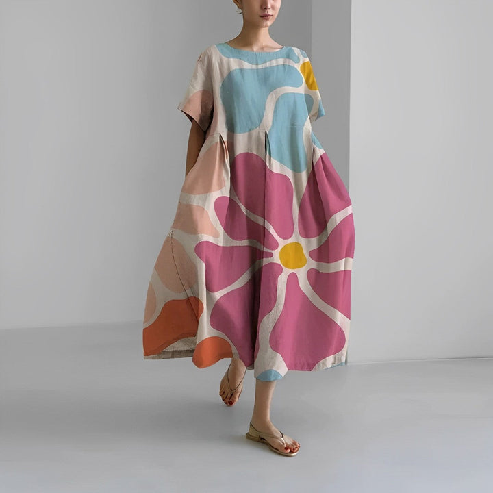 Lorvian™ | Robe Bohème Fleurie Élégante