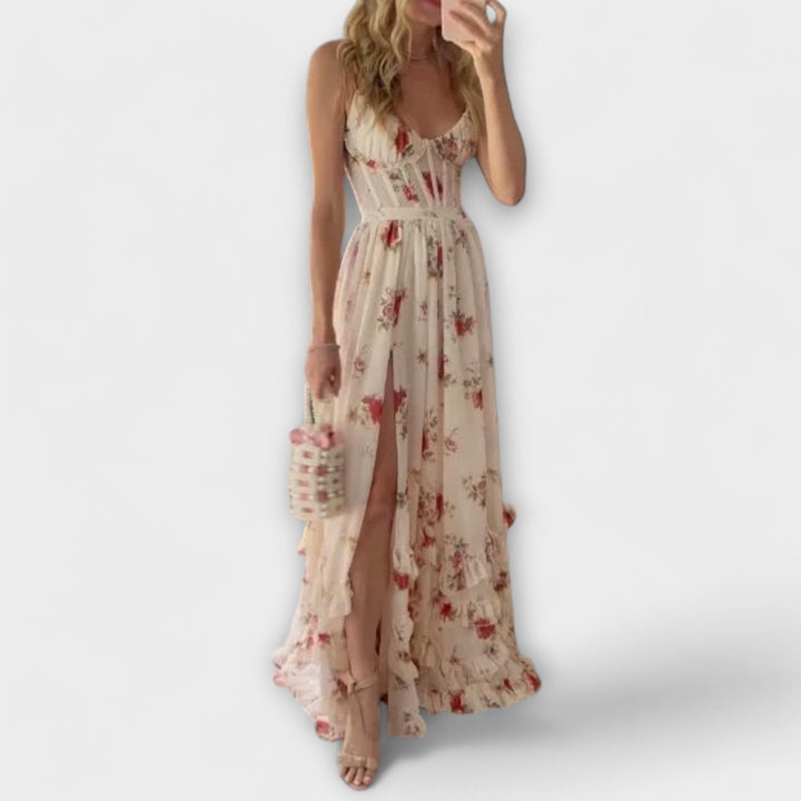 Hazel - Robe à motifs floraux