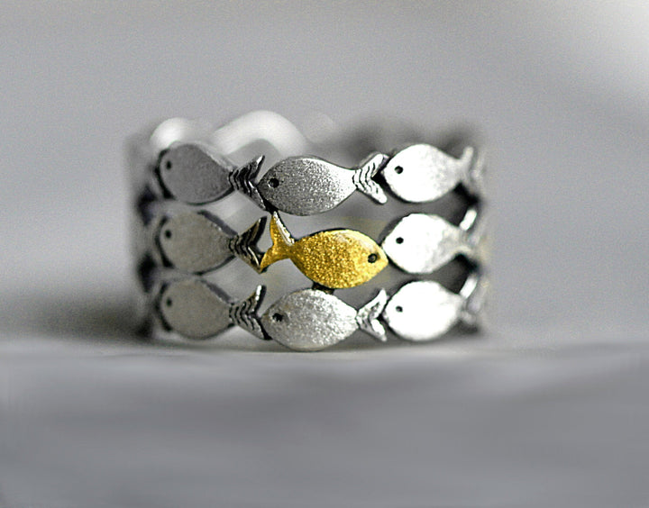 Clyre™ | Bague "À Contre-Courant"