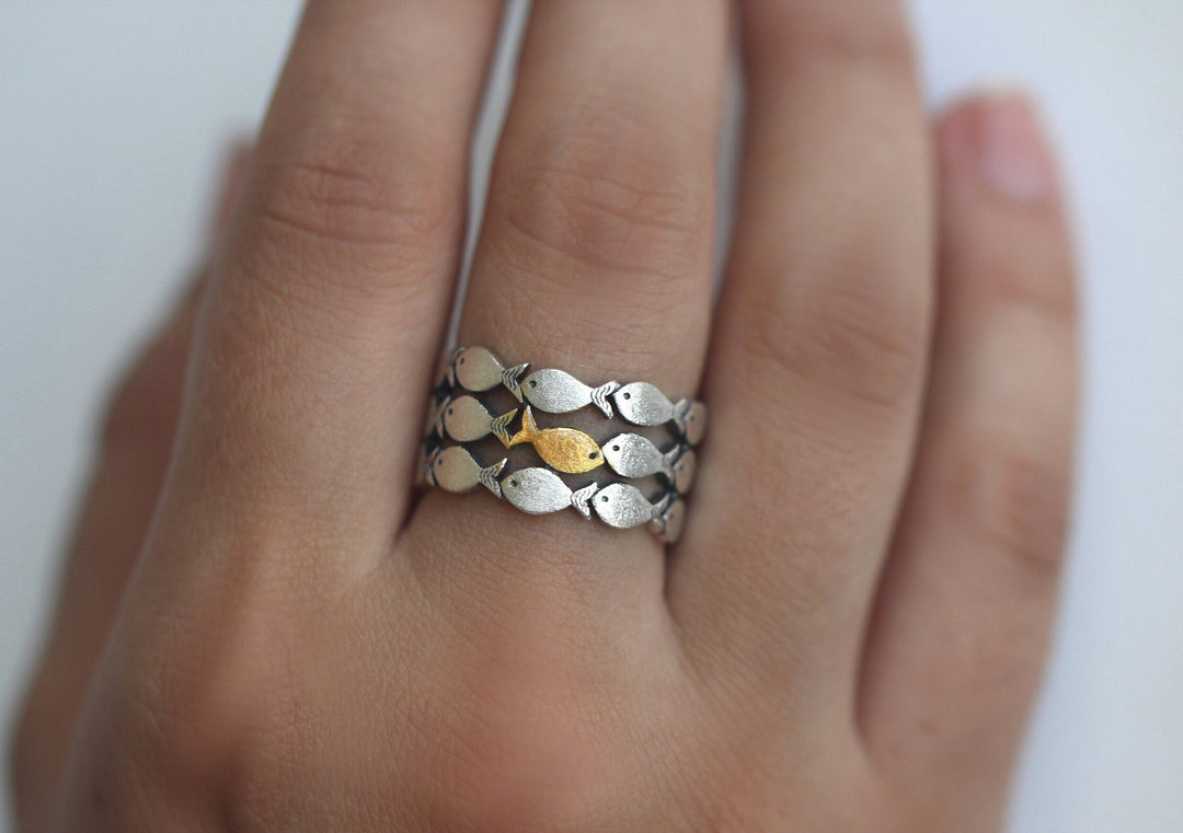 Clyre™ | Bague "À Contre-Courant"