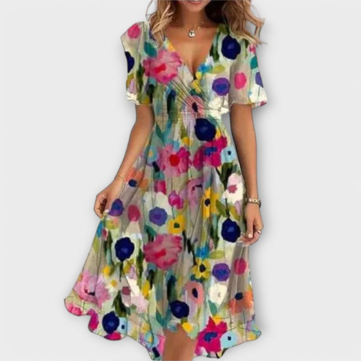 Ariane™ | Robe féminine à décolleté en V