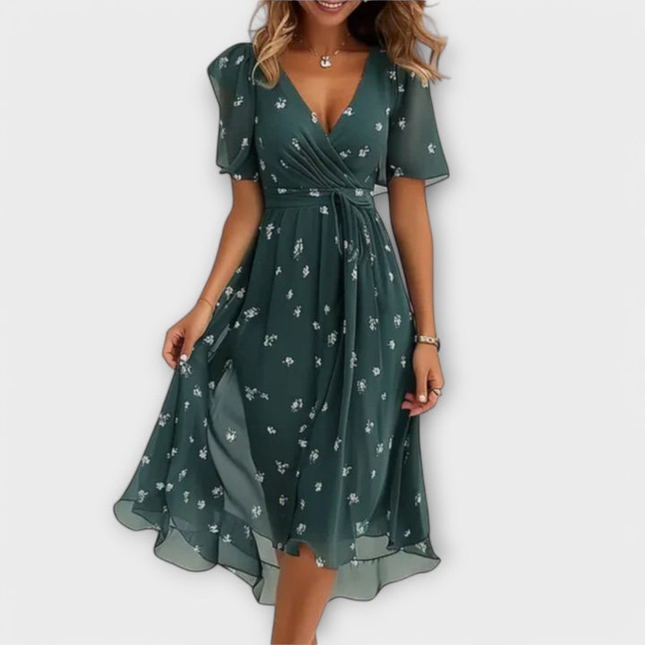 Ariane™ | Robe féminine à décolleté en V