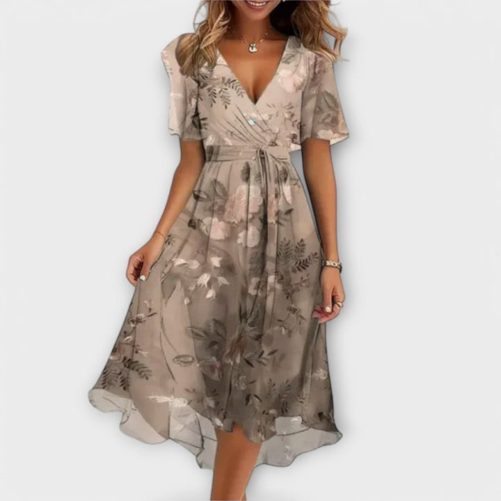 Ariane™ | Robe féminine à décolleté en V